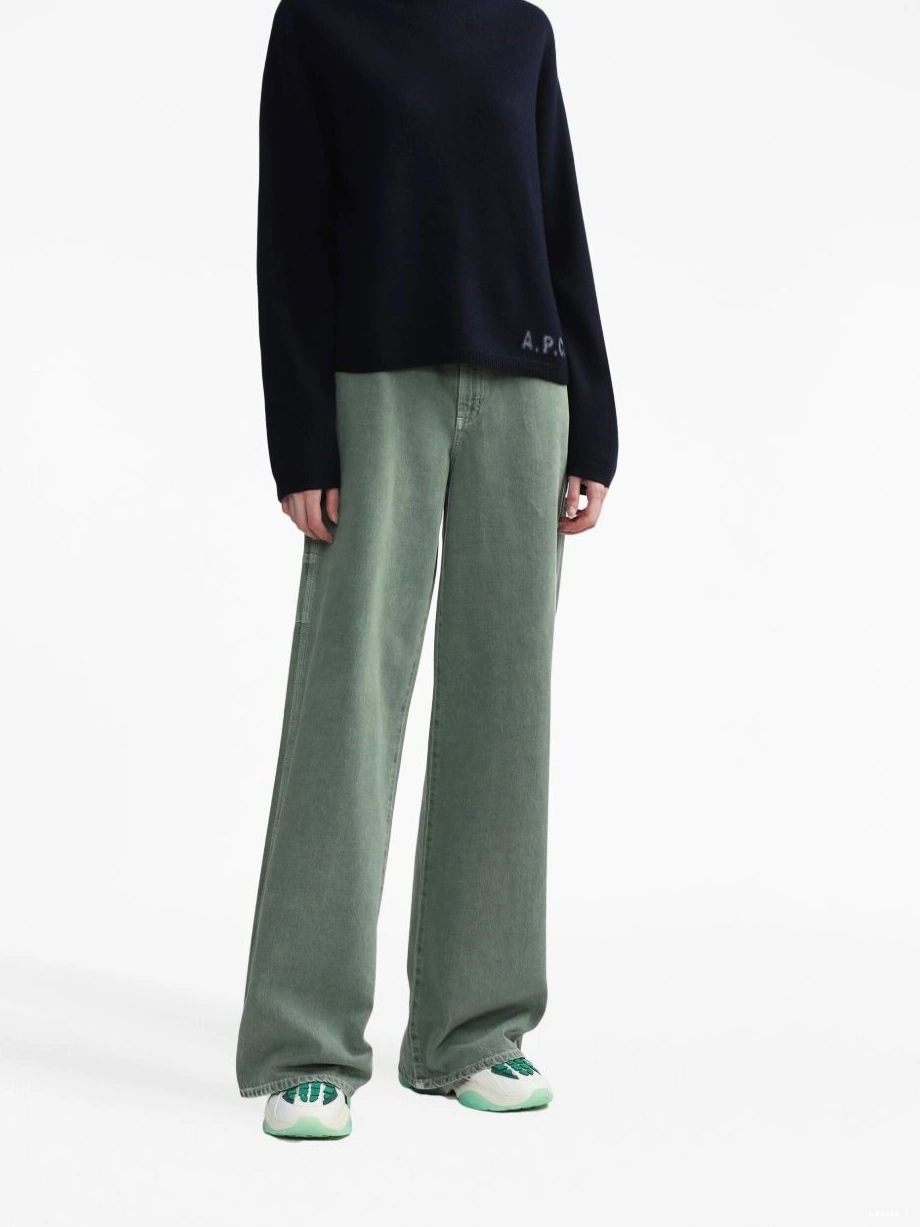 Affordable A.P.C. logo-print Women jumper virgin-wool 0502